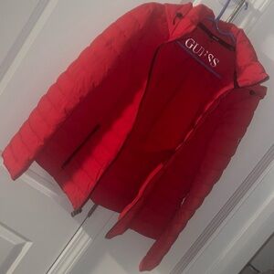 Guess slim puffed coat.